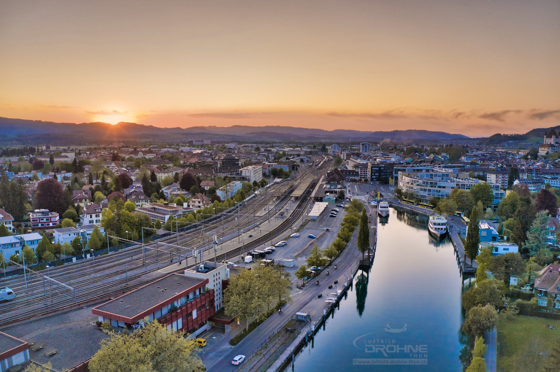 Rosenau Bahnhof Thun